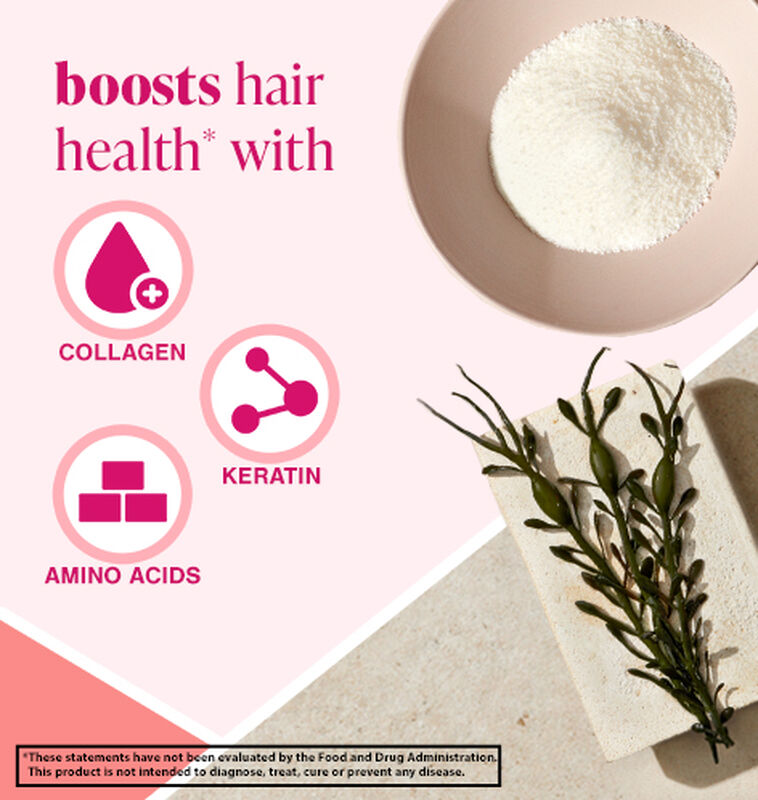 boost hair health with collagen, keratin, and amino acids