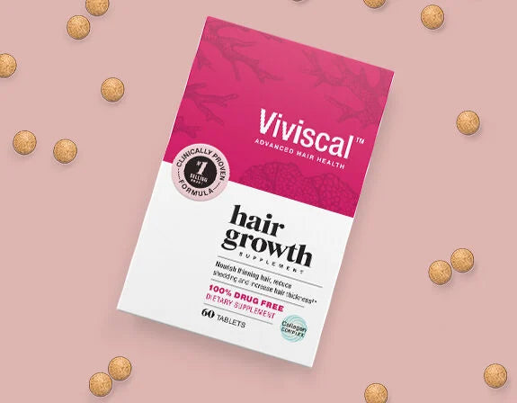 Viviscal hair growth supplement box