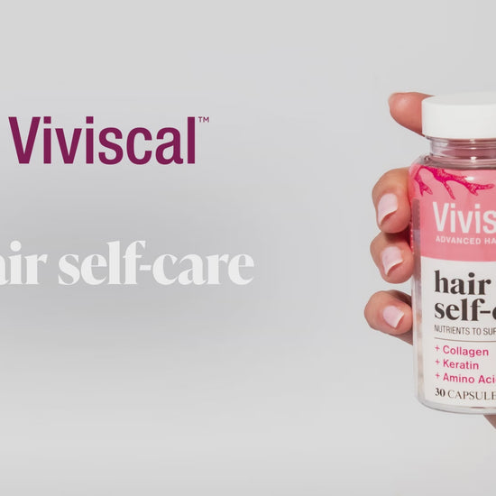 video of Viviscal hair self-care supplements