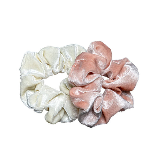 Two hair scrunchies