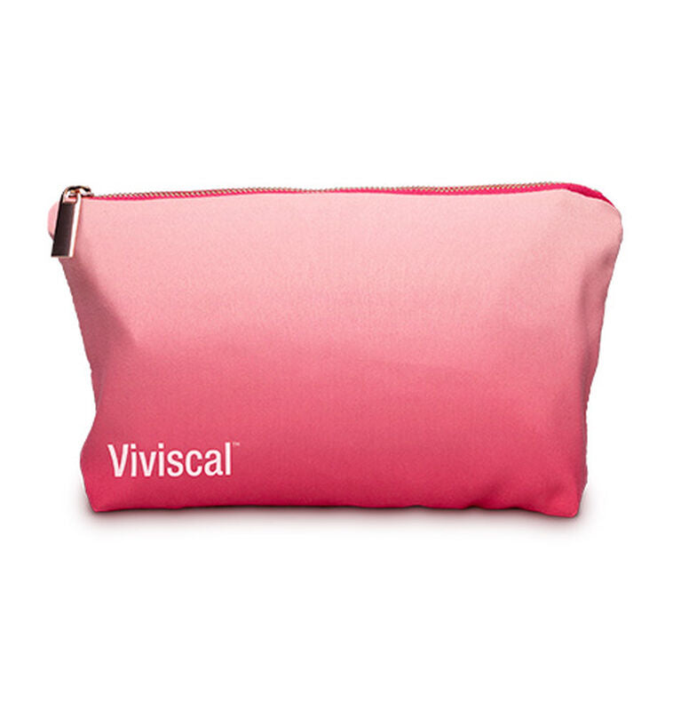 Viviscal travel bag for hair care essentials