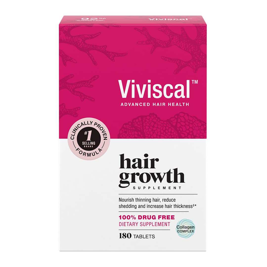 Clinically proven formula Viviscal hair growth supplement