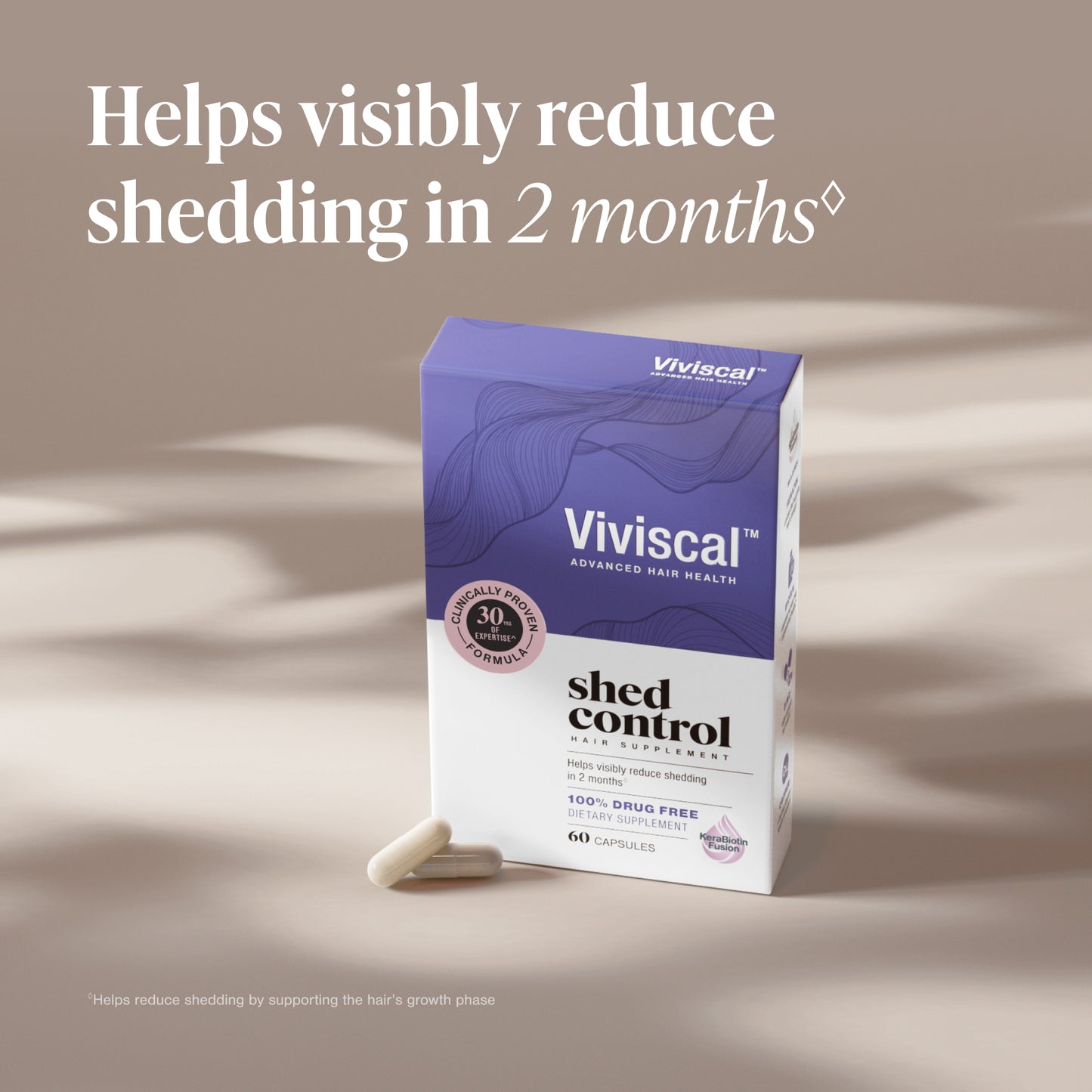 Shed Control Hair Supplement