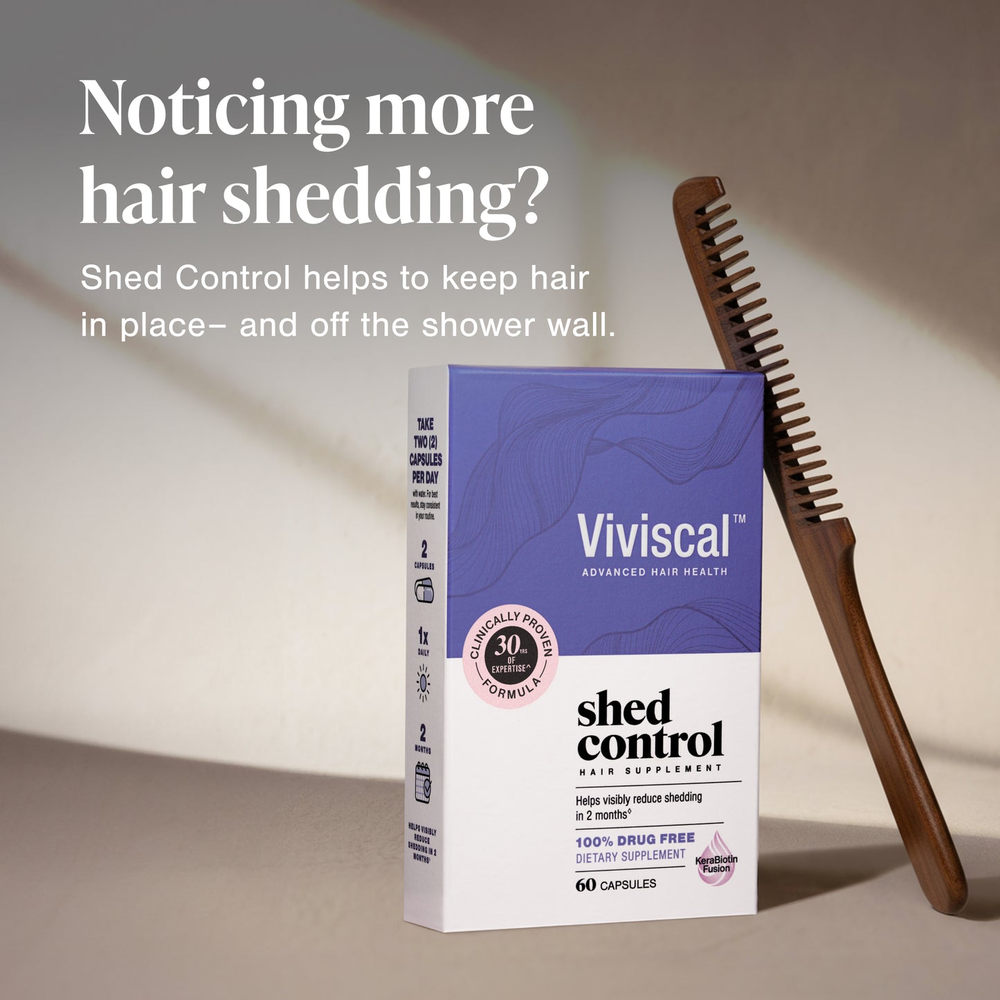 Shed Control Hair Supplement