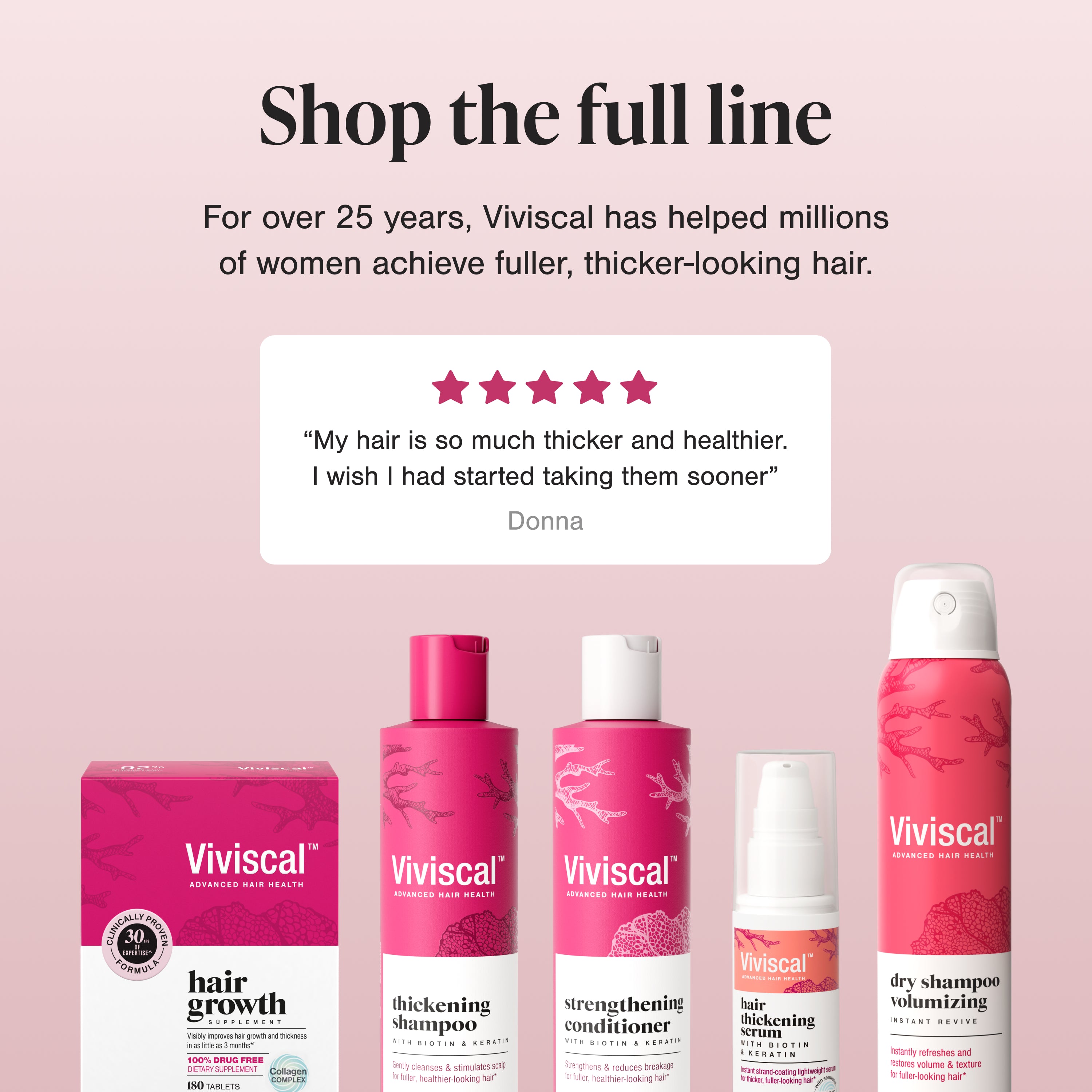 Hair Growth Supplements for Women | Viviscal Hair Health