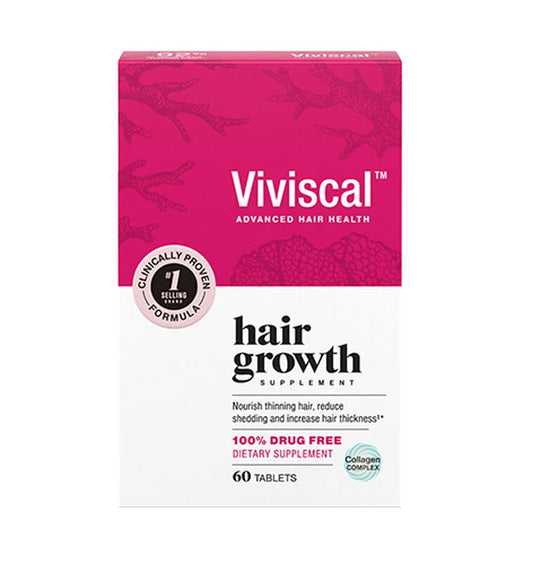 Clinically proven formula Viviscal hair growth supplement